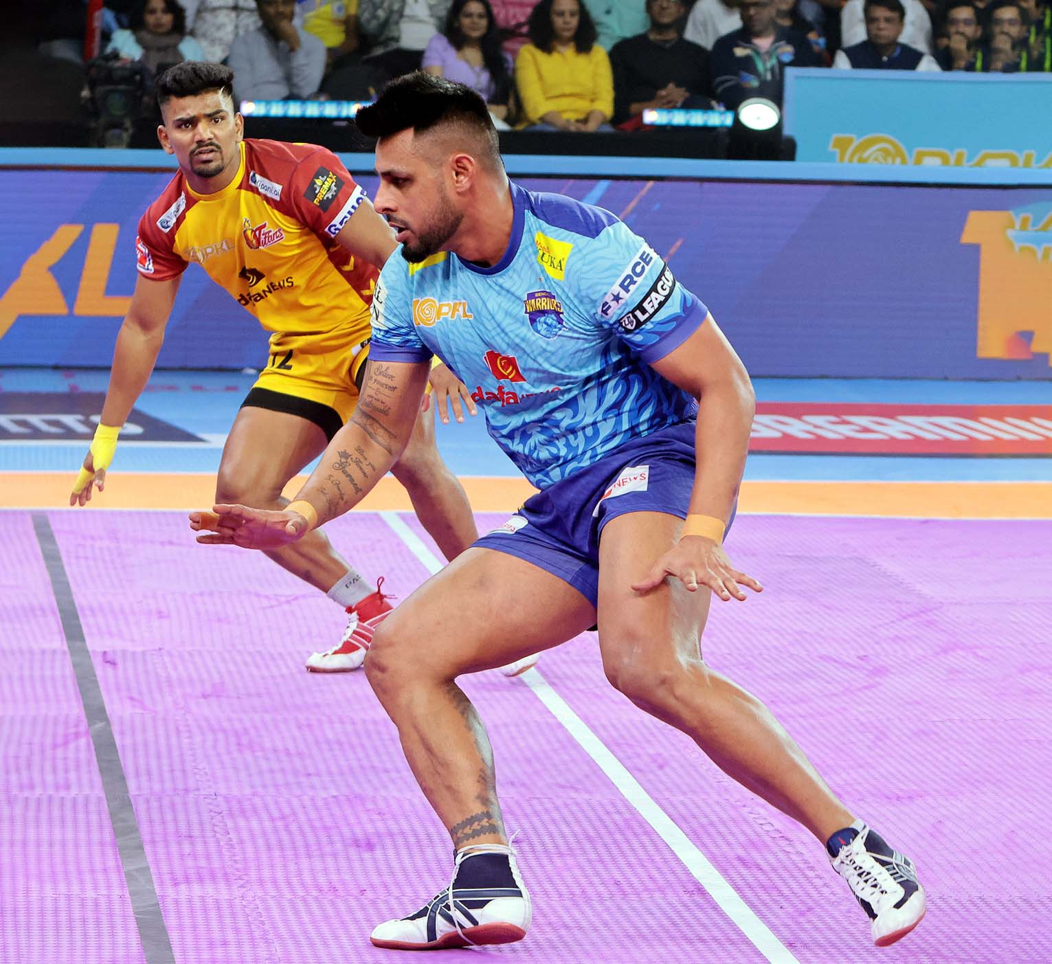 BENGAL WARRIORZ Vs TELUGU TITANS
